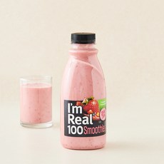 풀무원 아임리얼100 딸기 스무디, 1개, 500ml