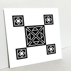 HTP 傳統圖案磁磚 橫條紋 年糕模 K0930 9372, 1個