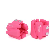 ECOLIZ 矽膠配重帶 2條入, 粉色的