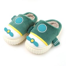 Rulushu兒童款飛吧飛機絨毛拖鞋