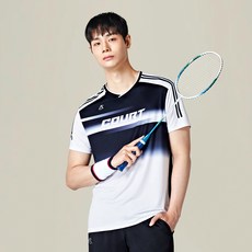 peggynco 男性用 Court Advantage 運動機能性全方位T恤 CRT-25F10