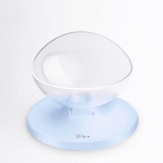 각도조절 반려동물 사료그릇 RD_545, 블루, 1개