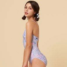 Rally Sports 運動女性 Fleur 雙肩帶 X背 室內連身泳衣 PSLA131