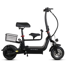 모토벨로 전동 전기 스쿠터 500W 48V 12Ah, 블랙, AK3, 1개