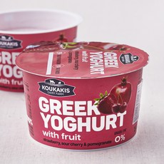 코우카키스 그릭요거트 딸기 사워체리 석류, 150g, 1개입, 1개