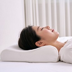 KKLEM 矽膠聚合物枕頭, 白色, 1個