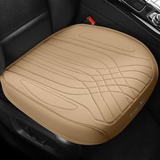 River Fox 車用坐墊 豪華全包覆打孔皮革坐墊 2025年款 中型, 馬鞍棕, 1個