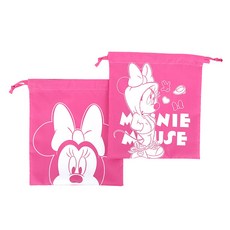 미키마우스 디즈니 미니마우스 도시락주머니 힙걸 조리개 PN280, 1개