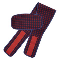 VitaGRAM 棉質黃土香氛格紋腰部冷熱敷袋, 單一商品, 單一顏色