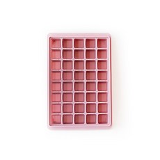 廚房工廠粉彩矽膠冰模 40, 粉色