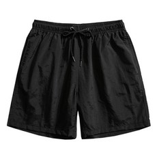 마켓에이 남성용 블랙스트링 캔디컬러 반바지