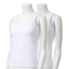 KerriLucy 棉質彈力塑型罩杯背心 2件組