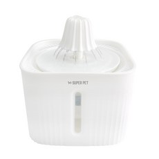 SUPER PET 寵物山淨水器, 白色的, 1個