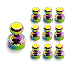 前門面罩衣架新郵票磁性掛鉤 10p, 全息圖