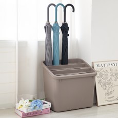 비스토어 다모아 우산꽂이 15구, 1개, 브라운