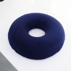 SLEEPSPA 甜甜圈造型乳膠坐墊, 海軍藍