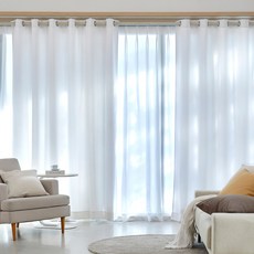Modern House ON Color Master 長窗日常遮光窗簾 2p, 白色