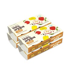 팜투패밀리 100% 과일퓨레 사과 앤 배 2p, 사과 + 배 혼합맛, 4개, 200g