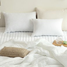 I'm Living 泡泡紗枕套 2入