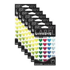 Petit Fancy 顏色類別Yongrabel 20-HR343A, 7個, 混合顏色