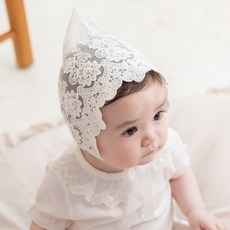 LITTLE TINI 玫瑰花邊帽