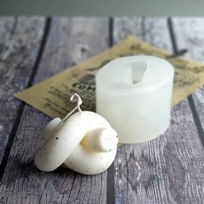 Objet 領結造型手工矽膠模具, 單一顏色