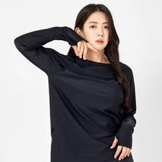 유세븐 여성용 UV차단 루즈핏 긴팔 래쉬가드