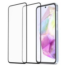 케이엠디자인 풀글루 강화유리 전면 휴대폰 액정 보호필름 2p, 1개