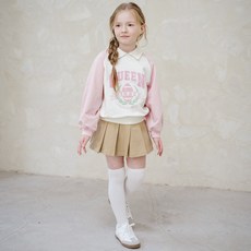 andiapple 女童Winner Queen百褶裙上下套裝