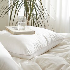 AIRE More Sleep 高密度枕芯, 米灰色, 1個