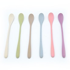 zuperzozial 冰淇淋湯匙 6入, 粉彩款, 1組