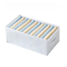 PVC衣物分隔盒 12格, 白邊, 1個