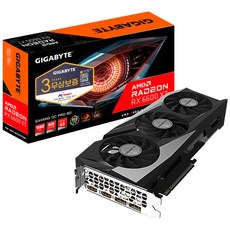 GIGABYTE 라데온 RX 6600 XT Gaming OC PRO D6 8GB 그래픽카드 (피씨디렉트), 데온 RX 6600 XT