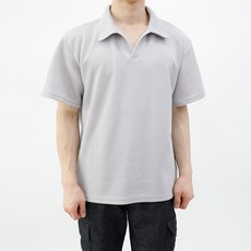 해리슨 남성용 매직 반팔 니트 카라티 RTW1923