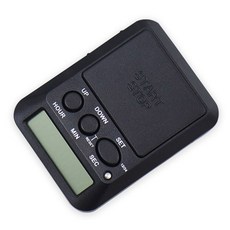 투코비 공부 타이머 스톱워치, 블랙계열, 1개