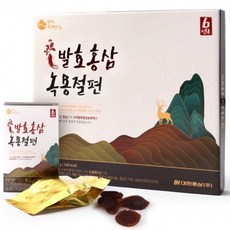 韓國紅參發酵紅參鹿茸片 20g x 8p, 160克, 1個