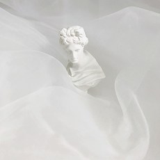 Kate Garden 攝影用透視婚禮紗布, 單一顏色