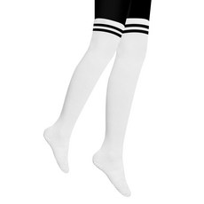 Crocodile 鱷魚 女款 Ringle 過膝襪 CD215 2雙