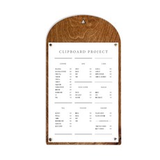 Jobchul Craft Clipboard Project 植物園 POP 板, 1個