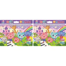 Tish Tash IQ天才拼圖IN2993, 2個, 104件