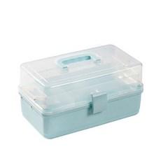 簡約基本款急救箱 藍色 1層, 1個