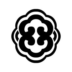 HTP 傳統圖樣磁磚 K0850 9819 雲紋, 混合色, 1個