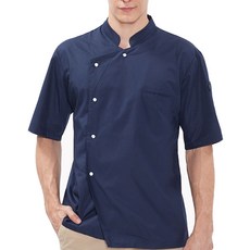 tpam 單排珍珠按扣廚師服 TO-931