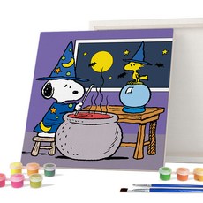 iLovePainting 史努比花生 DIY 繪畫帆布系列 2525 TRAVEL 系列, 史努比魔法師