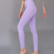 DIAMIGNON 女性棉質彈性高腰九分內搭褲