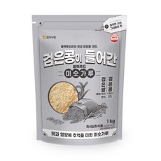 엄마사랑 검은콩이 들어간 블랙푸드 미숫가루, 1kg, 1개