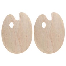 Eumes 美術顏料木質調色盤 30 x 40 cm, 1格, 2個