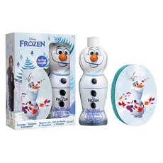 AIR-VAL Disney 冰雪奇緣 雪寶2合1沐浴洗髮精禮盒, 5盒