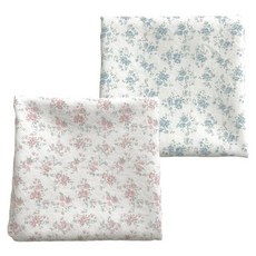 Maison Textile 花漾莫代爾手帕2入組