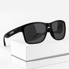 가빈 스타일호른 베이직 편광 자외선차단 안정적인 아시안핏 선글라스 G20, C01 + 블랙 + 블랙